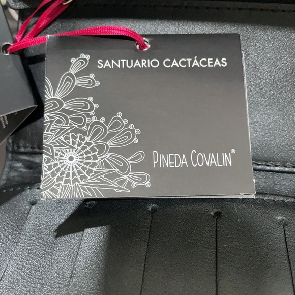 NWT PINEDA COVALIN LEATHER AND SILK WALLET - Picture 5 of 6